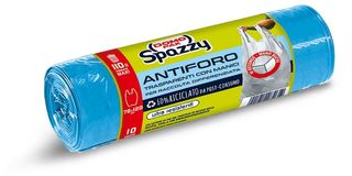Domopak Spazzy Sacco Nettezza Antiforo 110Lt 10 Pezzi Azzurro   Com9686