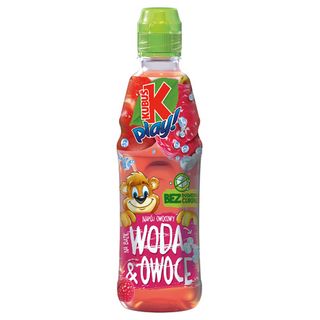 Kubuś Play! Napój Woda&Owoce Jabłko-malina, 400 ml