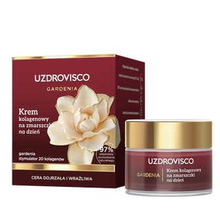 Uzdrovisco Gardenia Krem kolagenowy na zmarszczki na dzień 50ml