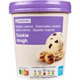 Helado Cookie Dough Eroski Tarrina 500 Ml (24108391)