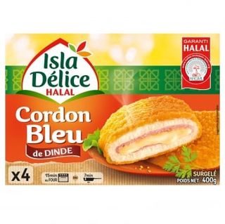 Cordon Bleu De Pavo Halal Isla Délice 400 G.