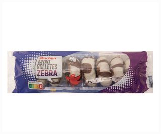 Mini Rolletes Zebra Auchan 160Gr