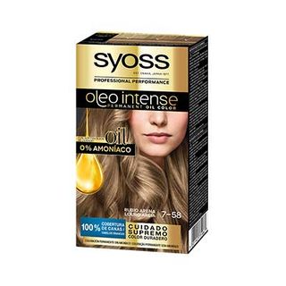 Coloración Óleo Intense Tinte Permanente Sin Amoniaco 7-58 50 Ml Syoss (5201143731867)