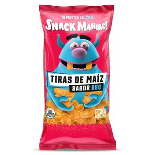Tiras De Maíz Sabor Barbacoa Dia Snack Maniac 150 G