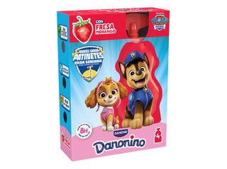 IOGURTE DANONINO P/LEVAR MORANGO 4X70 G