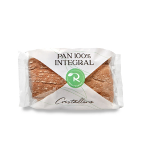 EUROPASTRY Pan Cristalino 100% Integral 4 Und  250 Gr.