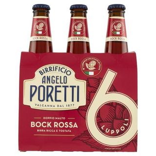Birrificio Angelo Poretti Birra 6 Luppoli Bock Rossa 3X 33 Cl - 115967