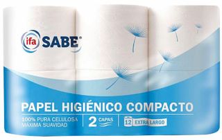 Papel Higienico Ifa Sabe 2Cx12R Doble