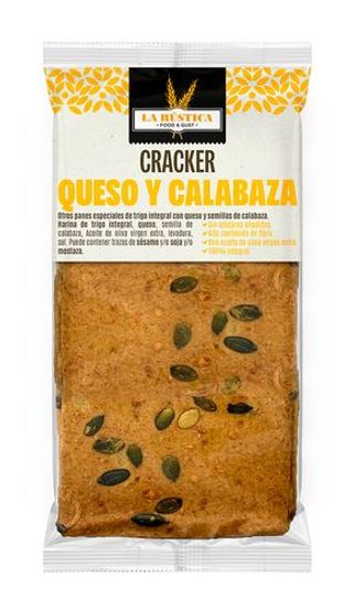Cracker La Rústica Queso/Calabaza 100 G