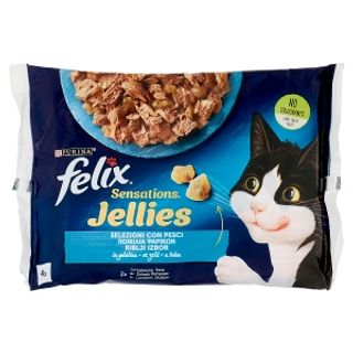 Felix Sens.Jellies Pesci 4X85G