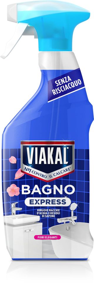 VIAKAL EXPRESS VETRO DOCCIA FIORI PRIMAVERILI SPRAY 470ML PRO7568