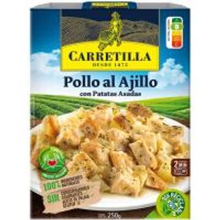 Pollo Al Ajillo Carretilla, Bandeja 250 G