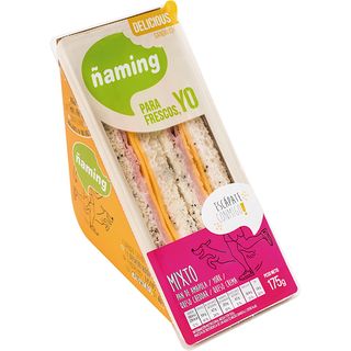 Sandwich Delicious Mixto Ñaming 200 Gr.