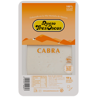 Queso De Cabra En Lonchas Tres Oscos 150 G