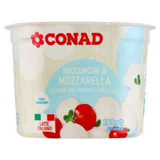 CONAD Bocconcini di Mozzarella 200 g - 80038610