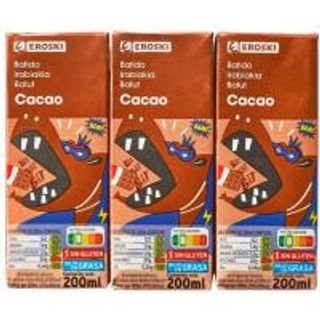 Batido Cacao Eroski 6X20 Cl. (10825487)