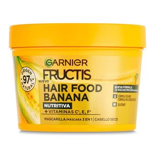 Mascarilla Hair Food Banana Ultra Nutritiva Fructis Bote 400 Ml