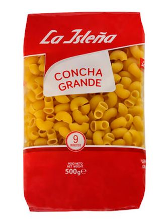 La Isleña macarrones concha grande 500 g