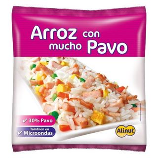 Arroz Con Mucho Pavo Alinut Fripozo 240 Gr.