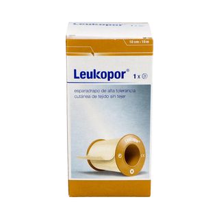 ESPARADRAPO LEUKOPOR HIPOALERG TEJIDO S/TEJER 10 MX10 CM BLA