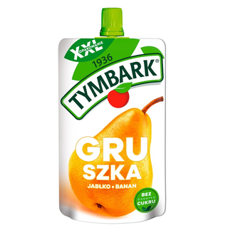 Tymbark Mus owocowy gruszka-jabłko-banan, 200 g