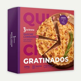 Quiche Lorraine Caja 400 Gr.