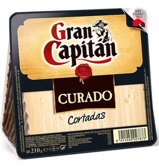 Queso Gran Capitán Curado Cortaditas 210 G