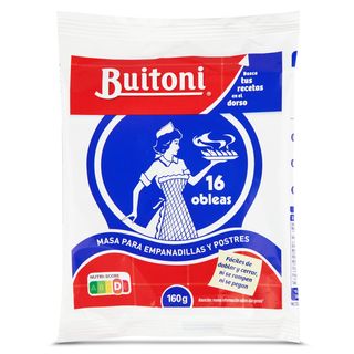 Masa Para Empanadillas Y Postres Buitoni Bolsa 160 G