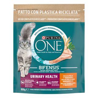 Purina one gatto urinary al pollo 800g