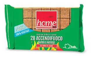 28 Accendifuoco in fibra di legno