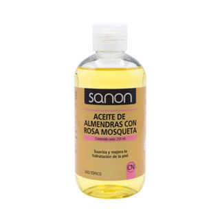 Aceite De Almendras Con Rosa Mosqueta Sanon 250 Ml