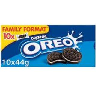 Galleta De Chocolate Rellena Sabor Vainilla Oreo, Caja 440 G (15945470)