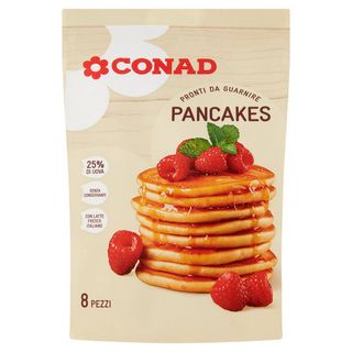 CONAD Pancakes Pronti da Guarnire 8 x 35 g - 8003170092297