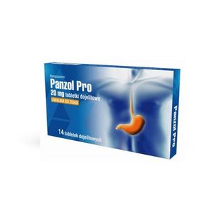 Panzol Pro 20 mg 14 tabletek