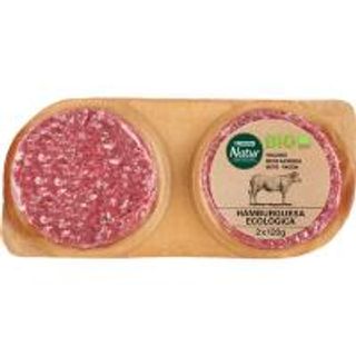 Hamburguesa De Vacuno Eroski Natur Bio, Pack 2X120 G (23628423)