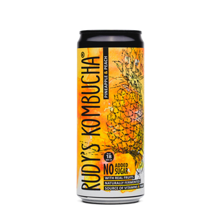 Kombucha de Ananás e Pêssego