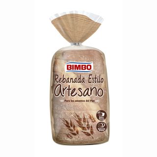 Bimbo pan de molde rebanadas estilo artesano 550 g