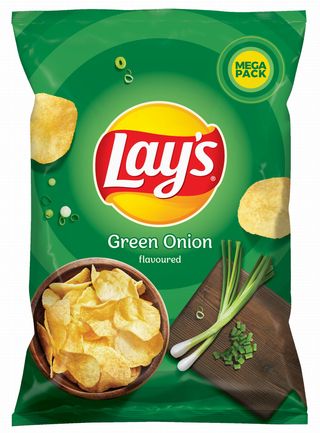 Lay's Zielona Cebulka chipsy ziemniaczane 200g