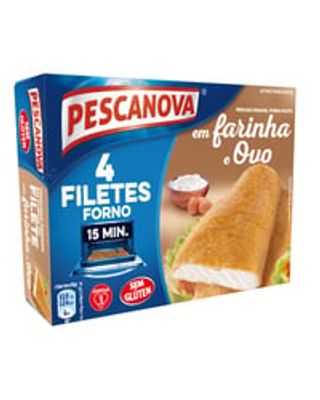 Filetes pescada Pescanova em farinha e ovo 320 g