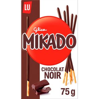 Galletas Mikado Chocolate Negro, Caja 75 G