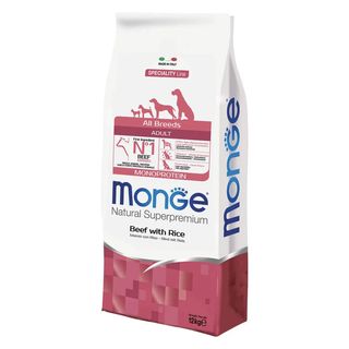 Monge natural superpremium adult all breeds con manzo 12kg