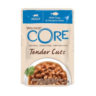 Wellness Core Tender Cuts Atún Sobre En Salsa Para Gatos 0.085Kg