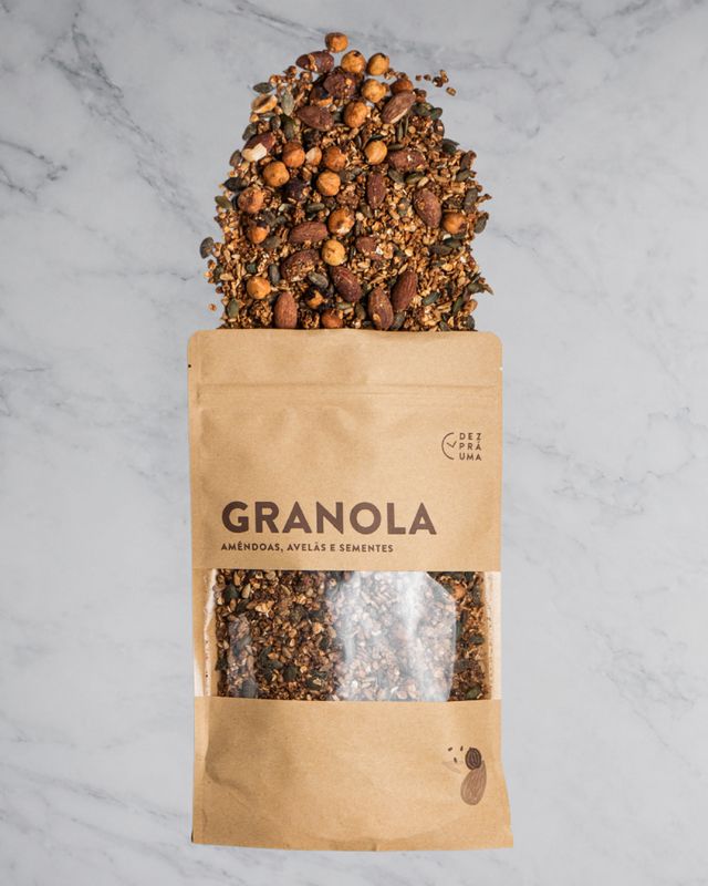 Granolas Cereais E Pequeno-Almoço