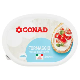 CONAD Formaggio fresco spalmabile 200 g - 8003170050235