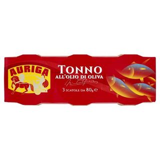 Auriga Tonno In Olio Di Oliva 3 X 80 Gr