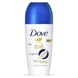 Desodorante Roll-On Advanced Care Original Dove Bote 50 Ml.