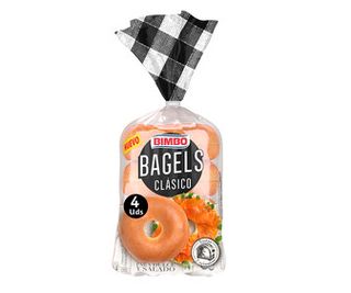 Bagels Clásicos (Pan Redondo) Bimbo 4 Uds. 300 G.