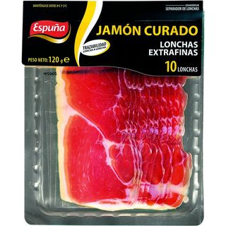 Espuña Jamón Curado En Lonchas 120 G