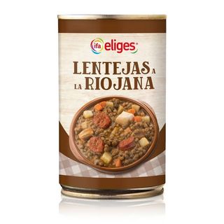 IFA ELIGES Lentejas A La Riojana, 430G