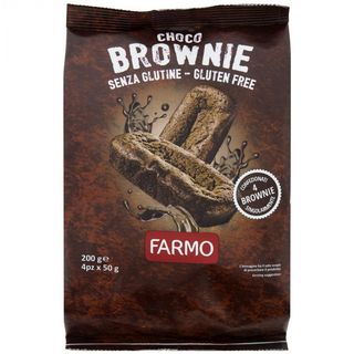Choco Brownie Sin Gluten Farmo 4x50 Gr.